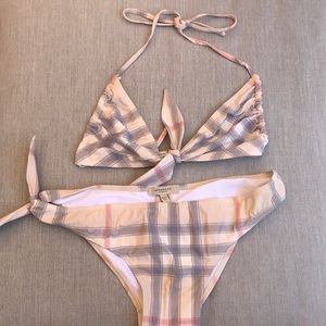 Burberry Bikini M (but fits like a small)
